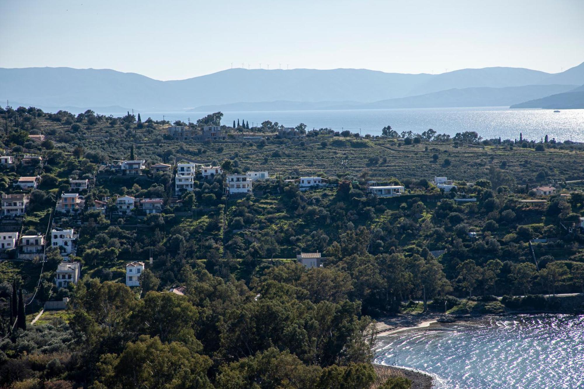 Aegina Sea View Villa Eginitissa Exteriér fotografie