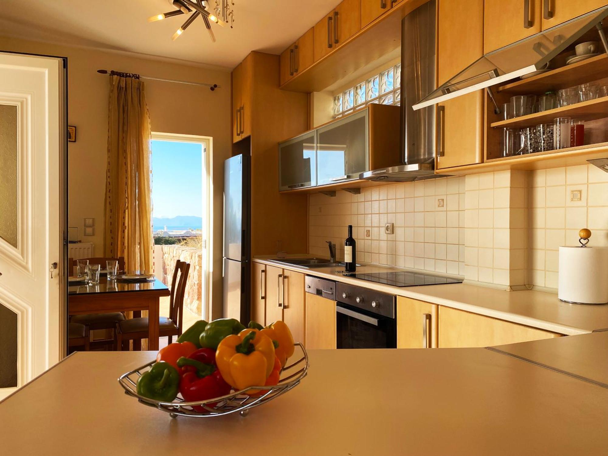 Aegina Sea View Villa Eginitissa Exteriér fotografie